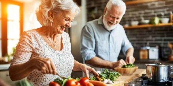 Healthy Eating in Middle Age is Associated With Healthy Aging 3