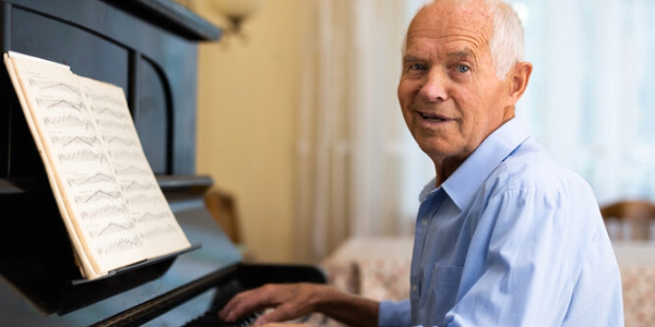 Learning to play a Musical Instrument After the Age of 70 may help protect memory